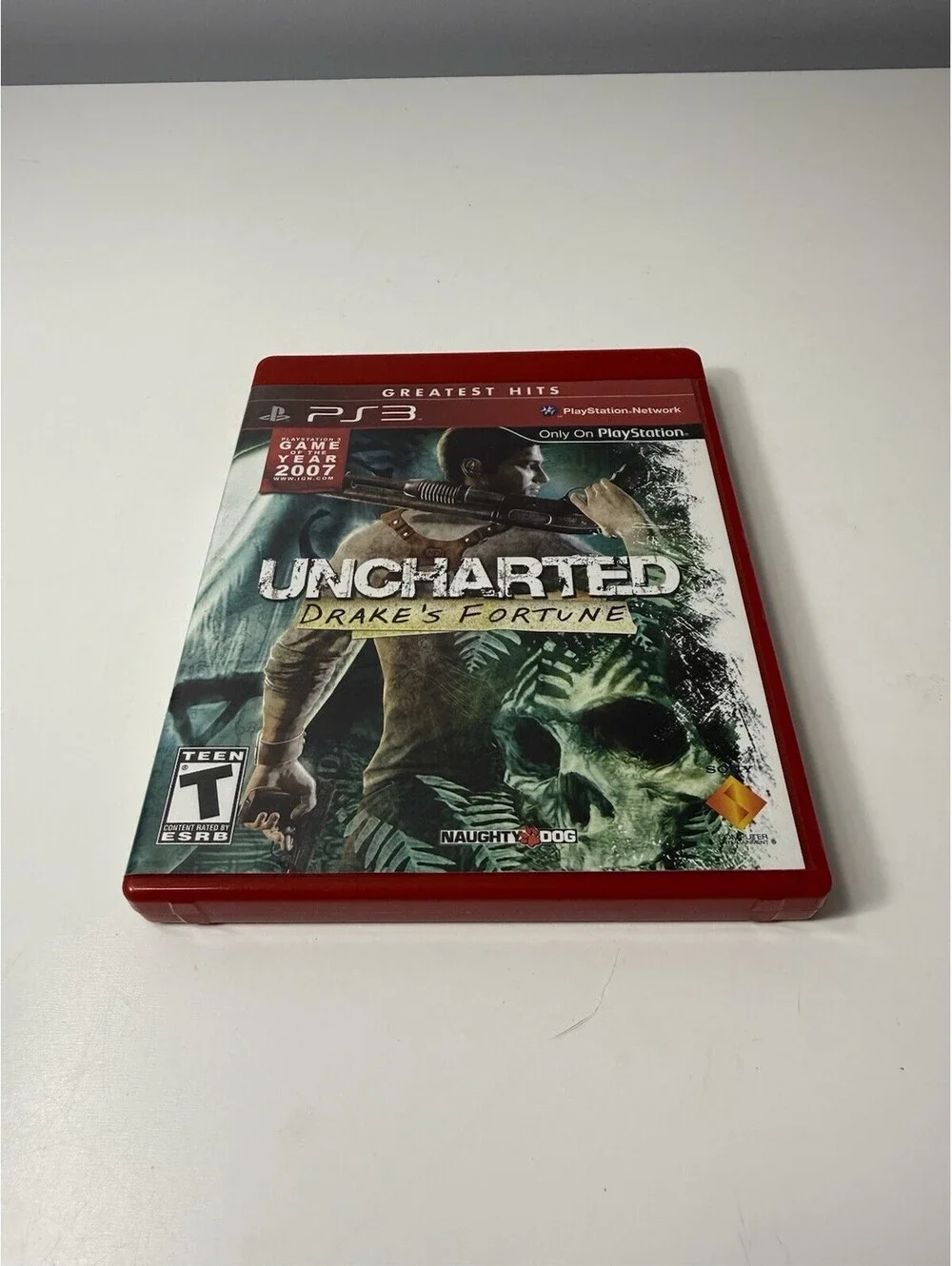 Drake's Fortune Greatest Hits Uncharted:   (Sony PS3, 2007) Complete With Manual